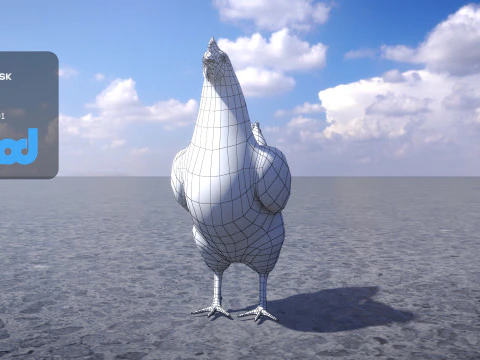 Chicken 3D Model