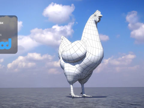 Chicken 3D Model
