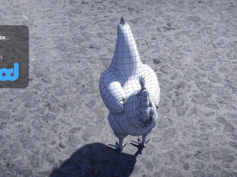 Chicken 3D Model