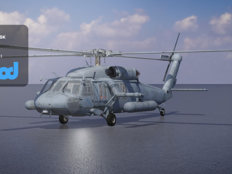 TW Helicopter 002 3Dモデル