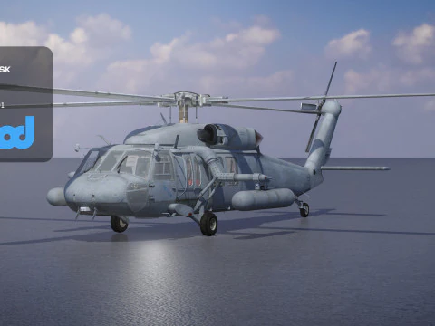 TW Helikopteri 002 3D Model