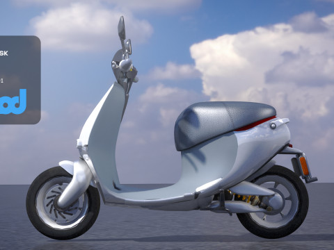 TW Motorcycle 001 3Dモデル