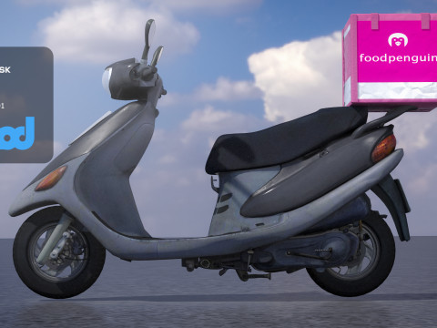 TW Motorcycle 002 Modèle 3D