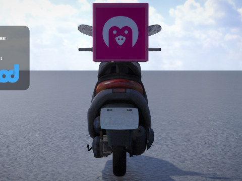 TW Motorcycle 002 Modèle 3D