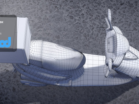TW Motorcycle 002 Modèle 3D