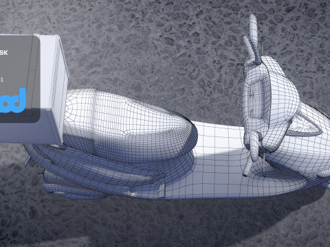 TW Motorcycle 003 3D Model