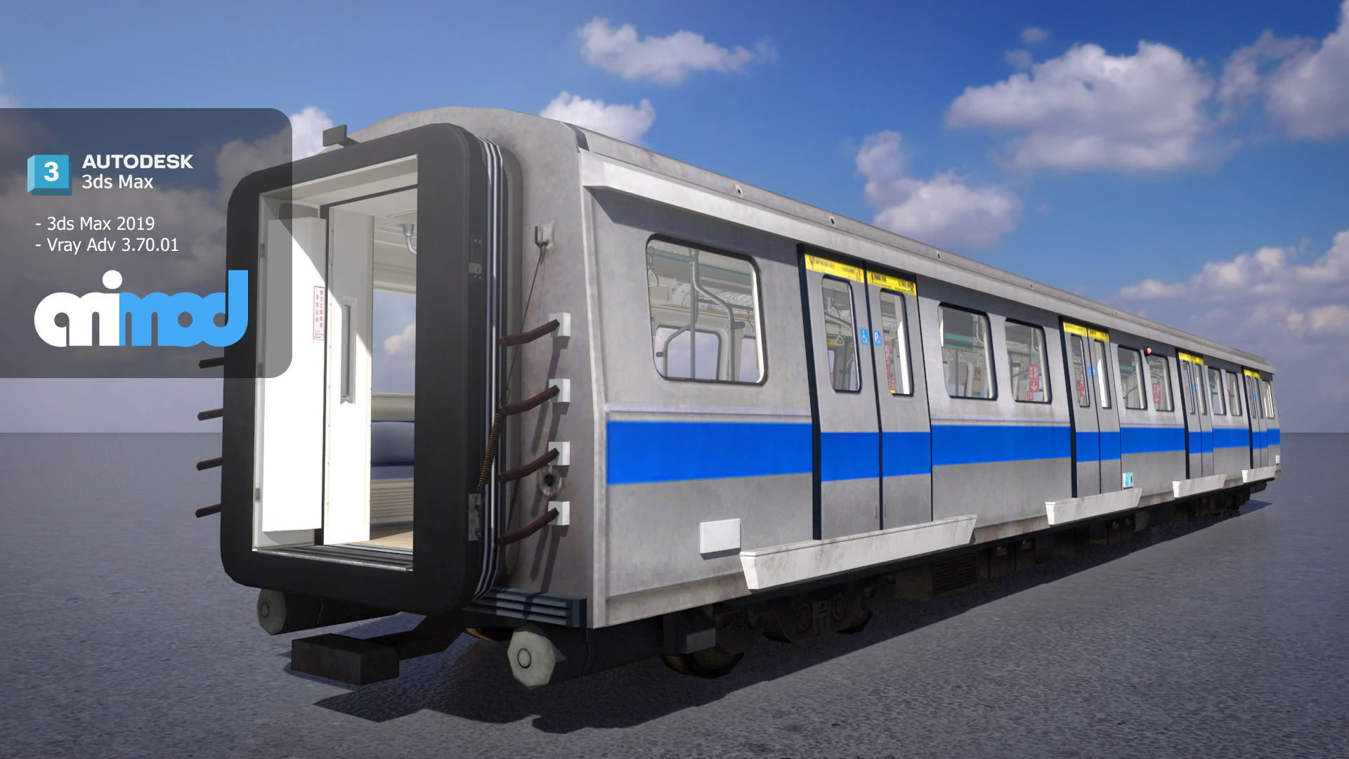 TW MRT Cabin 001 3D Model .c4d .max .obj .3ds .fbx .stl .blend 