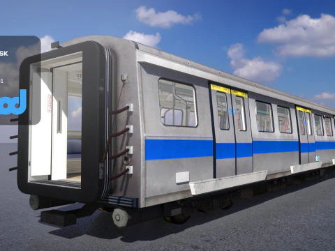 Cabina TW MRT 001 Modello 3D