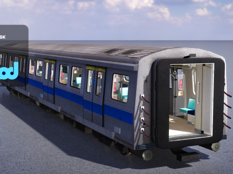 TW MRT Cabin 001 Model 3D