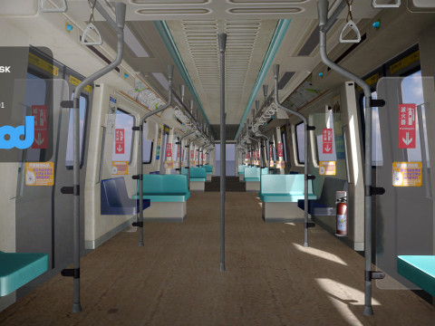 TW MRT Cabin 001 Model 3D