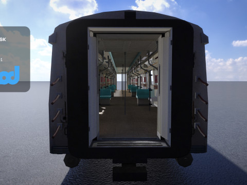 TW MRT Cabin 001 Model 3D