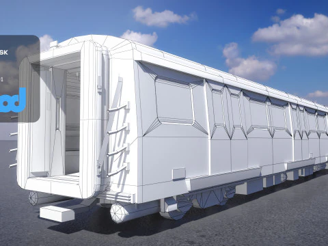 TW MRT Cabin 001 3D Model