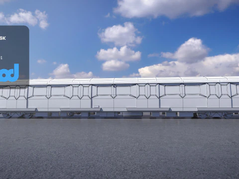 TW MRT Cabin 001 3D Model
