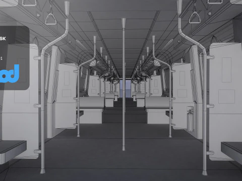 TW MRT Cabin 001 3D Model