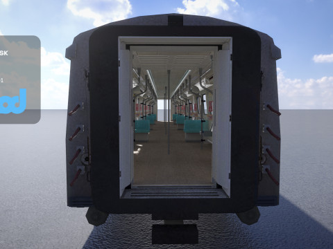 TW MRT Cabin 002 3D-Modell