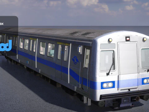 TW MRT Locomotive 001 3D Model