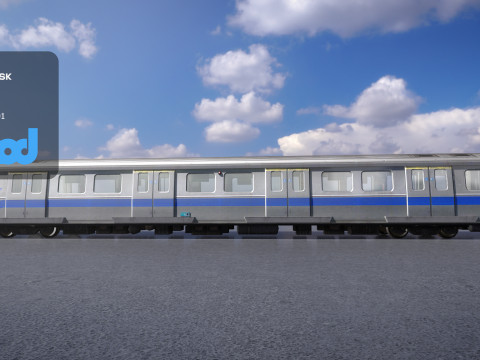 TW MRT Locomotive 001 3D 模型