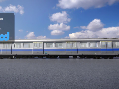 TW MRT Locomotive 001 3D Model