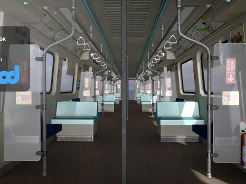 TW MRT Locomotive 001 3D Model