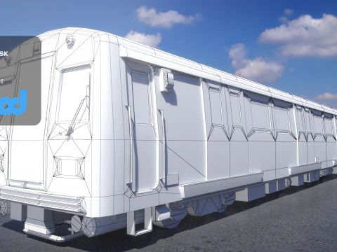 TW MRT Locomotive 001 3D Model