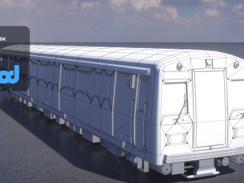 TW MRT Locomotive 001 3D 模型