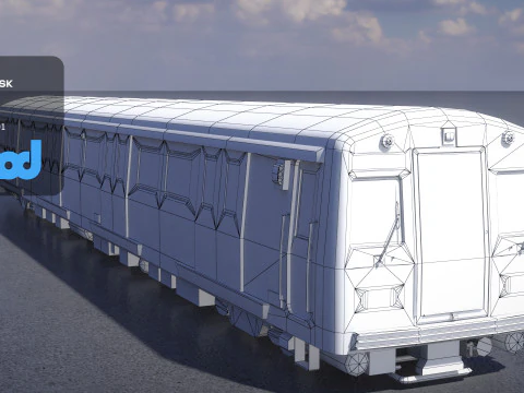 TW MRT Locomotive 001 3D Model