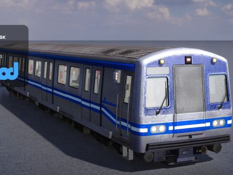 TW MRT Locomotive 002 Modello 3D