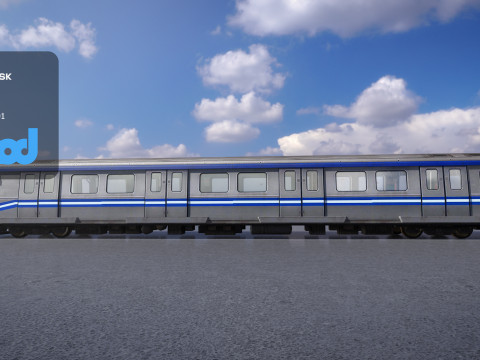 TW MRT Locomotive 002 Modello 3D