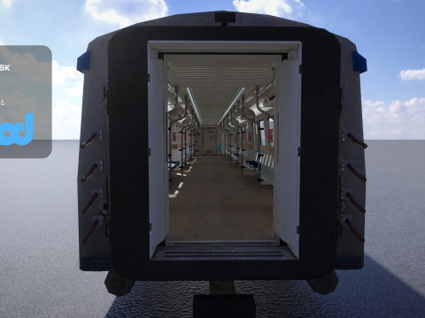 TW MRT Locomotive 002 Modello 3D