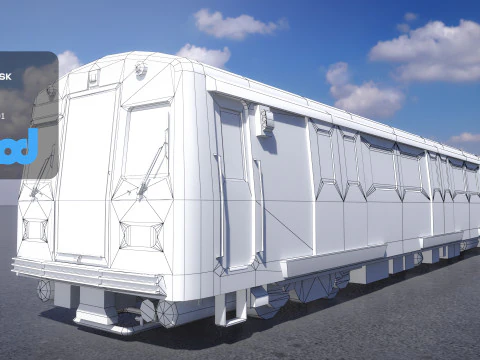 TW MRT Locomotive 002 3D Model