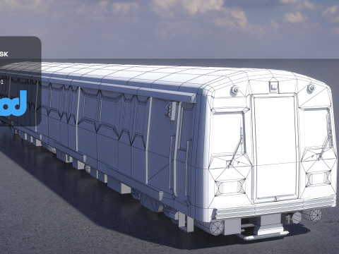 TW MRT Locomotive 002 Modello 3D