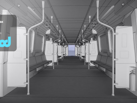 TW MRT Locomotive 002 Modello 3D