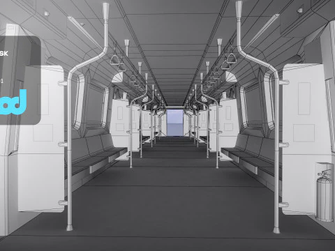 TW MRT Locomotive 002 3D Model