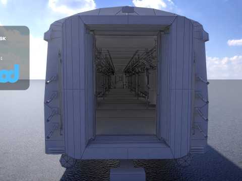 TW MRT Locomotive 002 Modello 3D