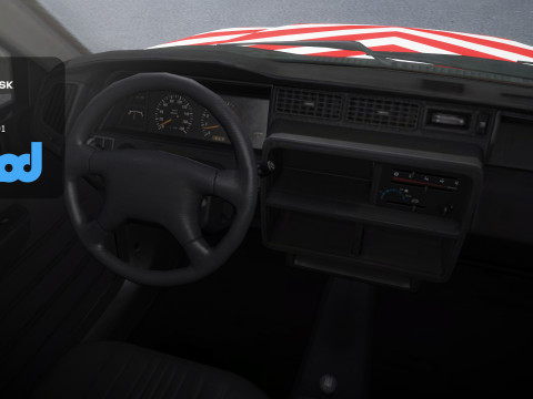 TW Police Car 002 Modelo 3D