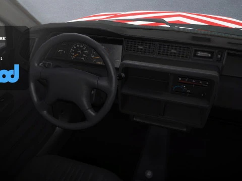 TW Police Car 002 3D Model