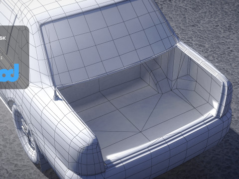 TW Police Car 002 Modelo 3D