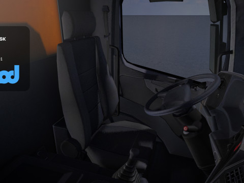 TW Rubbish Truck 001 3D Model