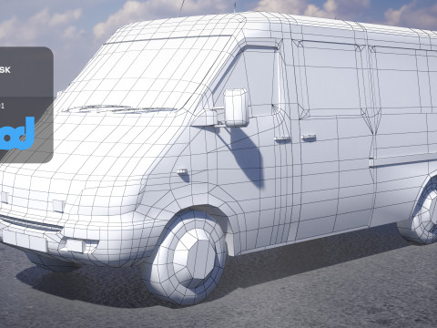 TW School Bus 001 Modelo 3D