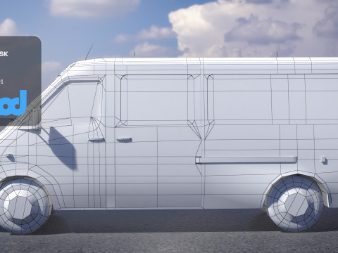 TW School Bus 001 Modelo 3D