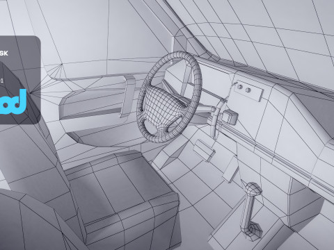 TW School Bus 001 Modelo 3D