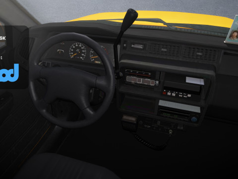 TW Taxi 001 3D Model
