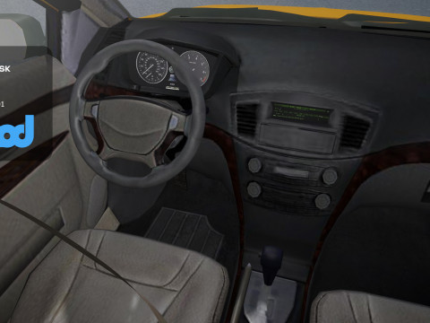 TW Taxi 002 3D Model