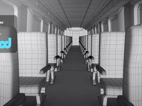 台湾火车车厢001 3D 模型