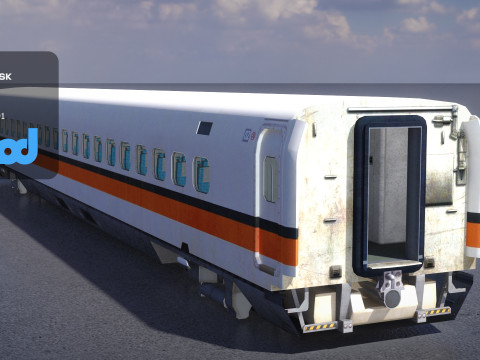 TW Train Cabin 002 Modelo 3D