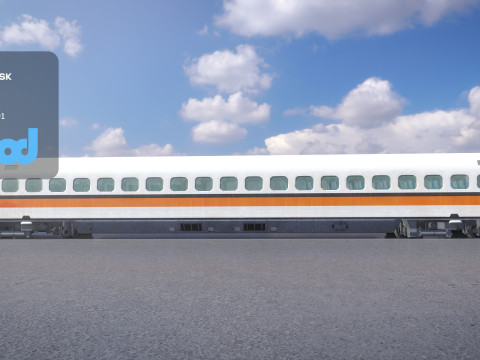 TW Train Cabin 002 Modelo 3D