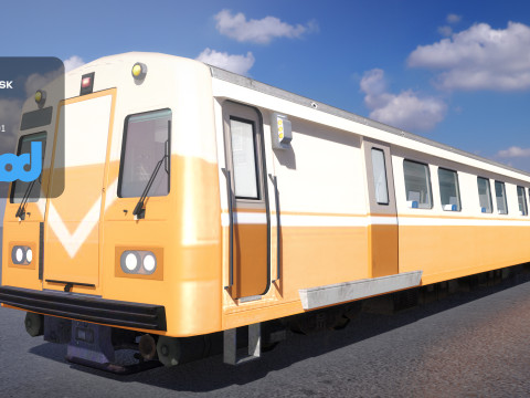 TW Train Locomotive 001 3Dモデル