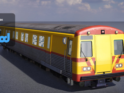 TW Train Locomotive 003 3D Modell