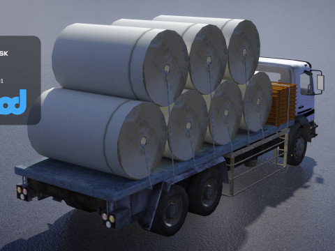 TW Truck 001 3D-Modell