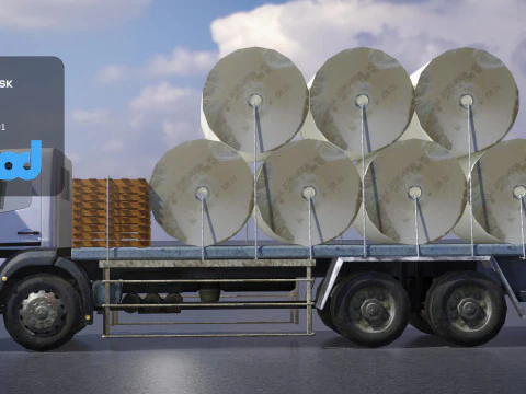 TW Truck 001 3D Model